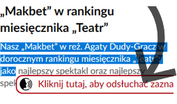 Odsłuchaj tekst