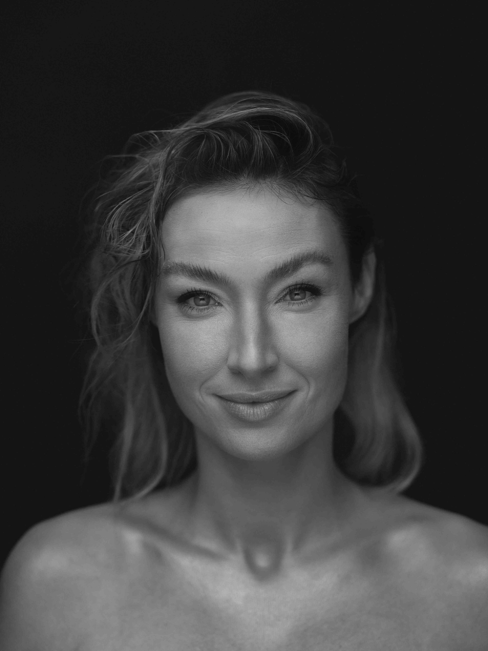 portret Justyny Woźniak