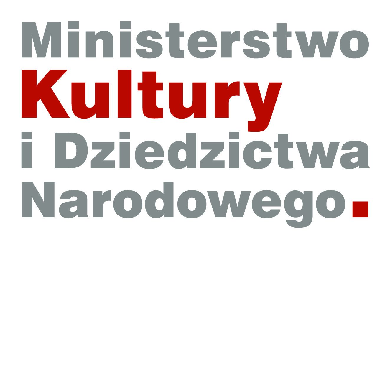 logotyp Ministerstwa Kultury i Dziedzictwa Narodowego